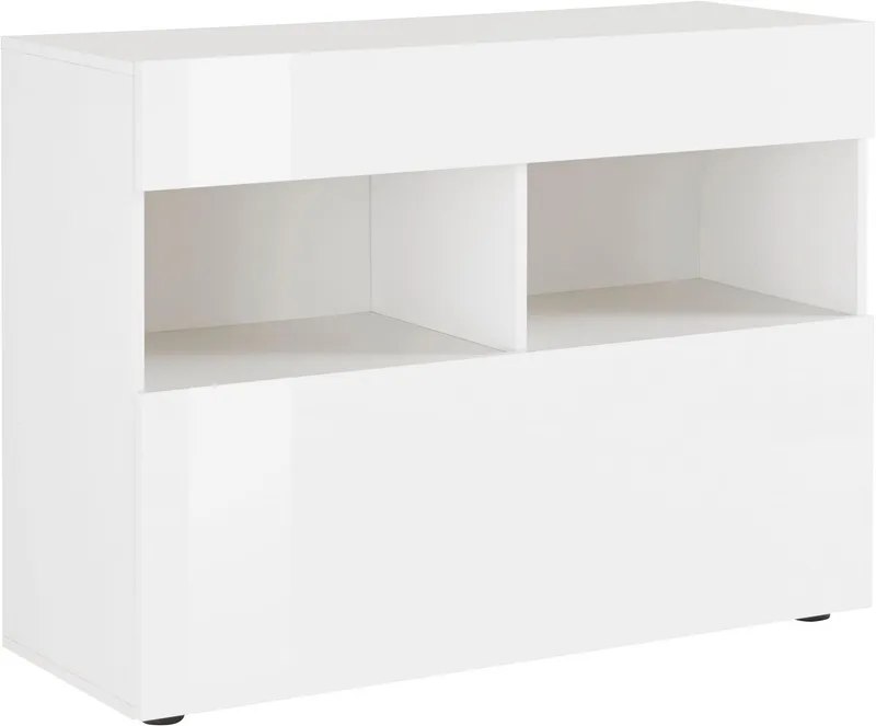 OTTO home Sideboard Sorano, Breite 111 cm, Weiß, – Produktbild 4 von 5