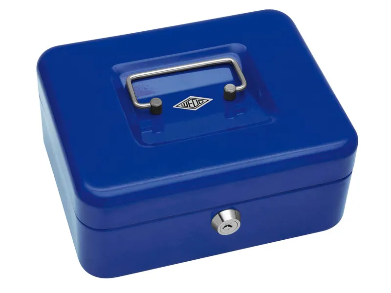 Wedo Wedo Geldkassette blau 20,0x16,0x9,0cm – Produktbild 1 von 1
