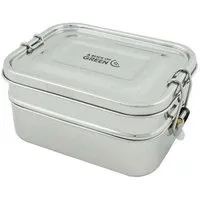 A Slice of Green A Slice of Green Auslaufsichere Edelstahl Lunchbox Doppeldecker – Produktbild 1 von 1