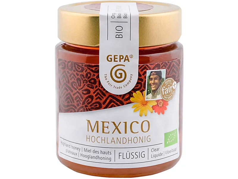 gepa GEPA Bio-Hochland-Honig "Mexico", flüssig, 500 g – Produktbild 1 von 1