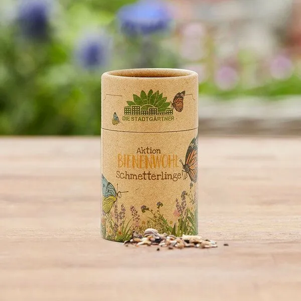 Die Stadtgärtner Die Stadtgärtner 100% ökologischer Samenmix für Schmetterlinge I Ausreichend für 30 m² – Produktbild 2 von 4
