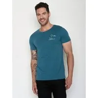 GreenBomb GREENBOMB Beach View Guide - Sportliches T-Shirt aus Bio-Baumwolle / hochwertiger Print / GOTS / Fair & Vegan – Produktbild 1 von 1