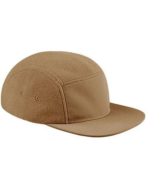 Beechfield Beechfield Fleececap Baseball Cap Fleece Winter Herbst warm Outdoor Camper Recyceltes Polyester, Biscuit, – Produktbild 2 von 4
