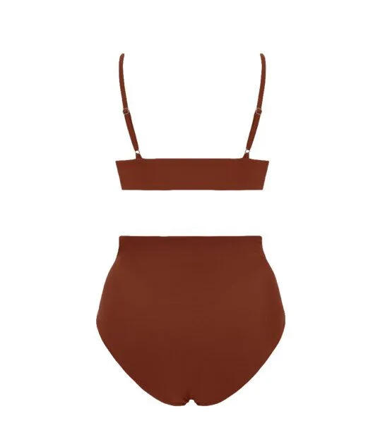Anekdot Anekdot Bikini Set Leona Top + Core High Slip, Rust, – Produktbild 2 von 4