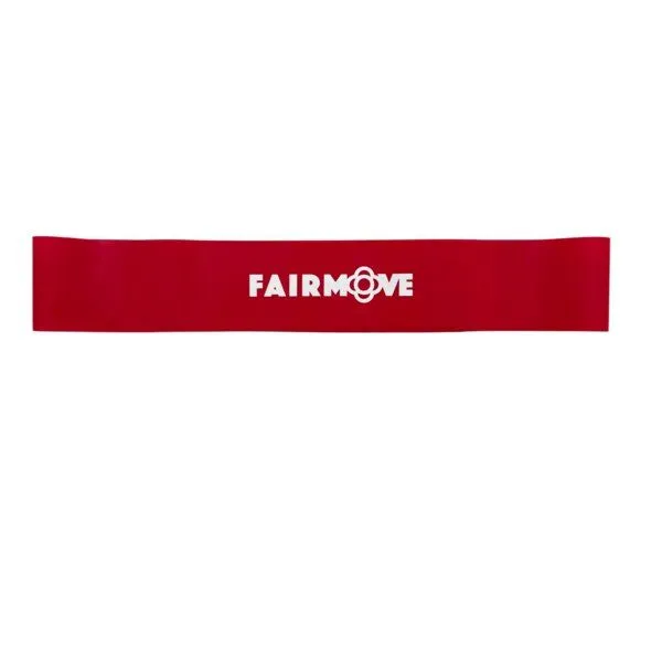 Fair Move Fair Move Fitness Loop 1 Stück in 5 verschienenen Stärken, Rot, – Produktbild 3 von 4