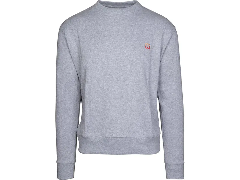 Memo memo Unisex-Sweatshirt aus Bio-Baumwolle, grau melange, Gr. XL – Produktbild 1 von 1