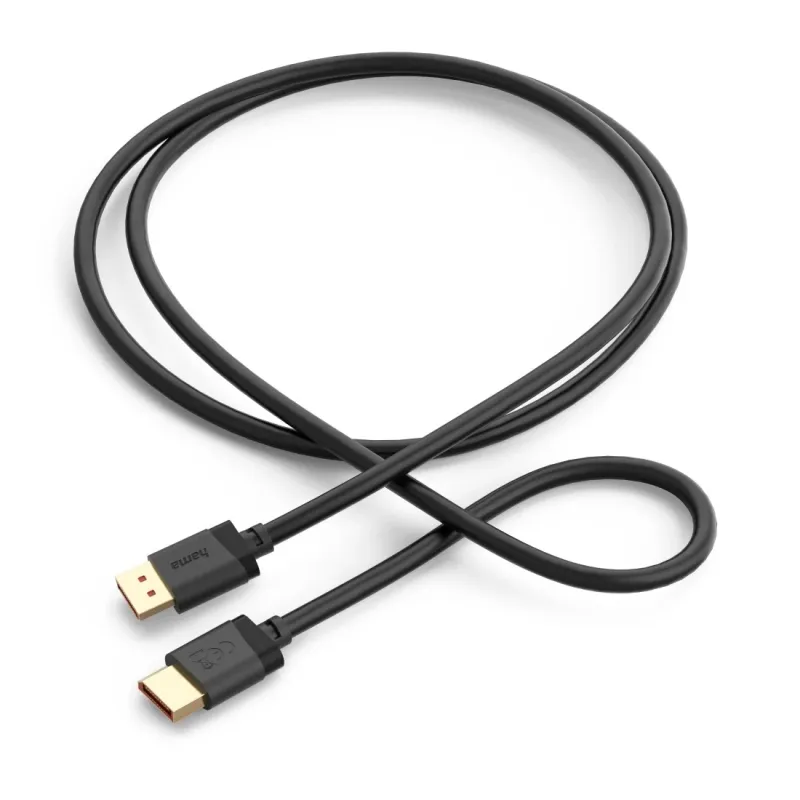 Hama Hama DisplayPort-Kabel, DP 2.1, Ultra-HD 8K, 40 Gbit/s, 2 m – Produktbild 3 von 5