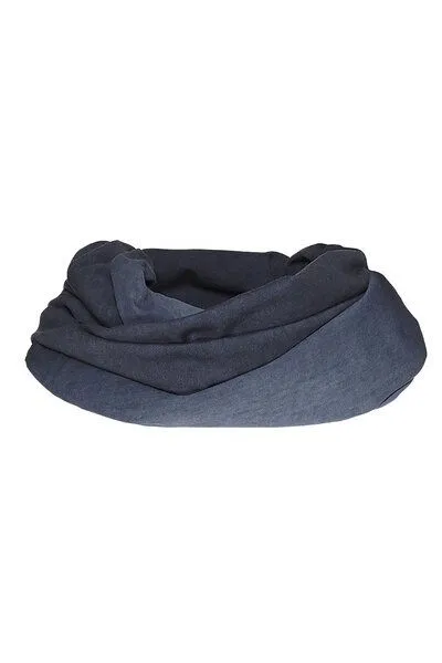 Wunderwerk Wunderwerk Schal aus Bio-Baumwolle "Loop scarf mal tinto", Dunkelblau (old navy695), – Produktbild 2 von 2