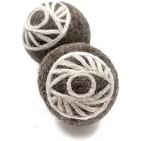 Wooliie Wooliie All-Seeing Eye Ball – handgefertigtes Spielzeug aus 100 % naturbelassener Schurwolle – Produktbild 1 von 1