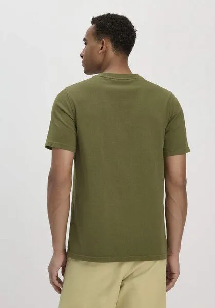 hessnatur hessnatur Heavy Jersey Henley Shirt Relaxed aus reiner Bio-Baumwolle, Seetang, – Produktbild 2 von 4