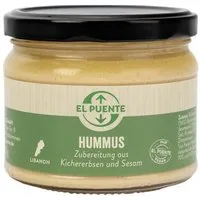 El Puente El Puente Hummus - Libanesisches Kichererbsenmus | Fair Trade | Vegan | Glutenfrei – Produktbild 1 von 1