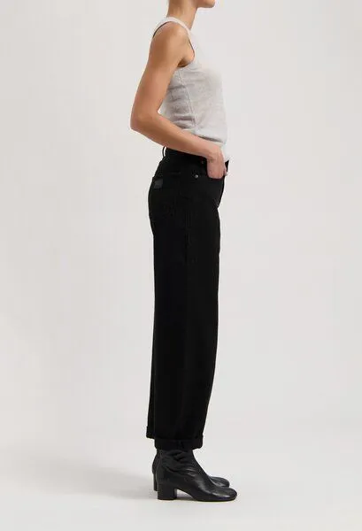 MUD Jeans MUD Jeans Damen Jeans Barrel Fit "Brooke - Nero Nero", Nero nero, – Produktbild 2 von 4