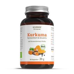 Cellavent Healthcare Bio Kurkuma Kapseln 1.100mg + fermentierter Pfeffer 1 Monat – Produktbild 1 von 1