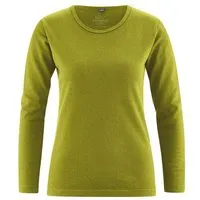 HempAge HempAge Langarmshirt Basic Hanf/Biobaumwolle, Fern, – Produktbild 1 von 1