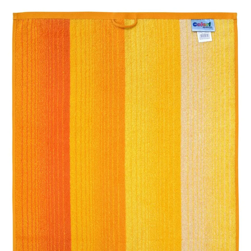 dyckhoff dyckhoff Handtücher Colori, Walkfrottee (1-St), mit Farbverlauf, Gelb, – Produktbild 4 von 5
