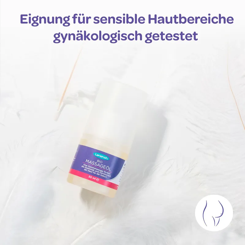 Lansinoh Lansinoh BIO Damm-Massageöl 50ml, Mehrfarbig, – Produktbild 2 von 3