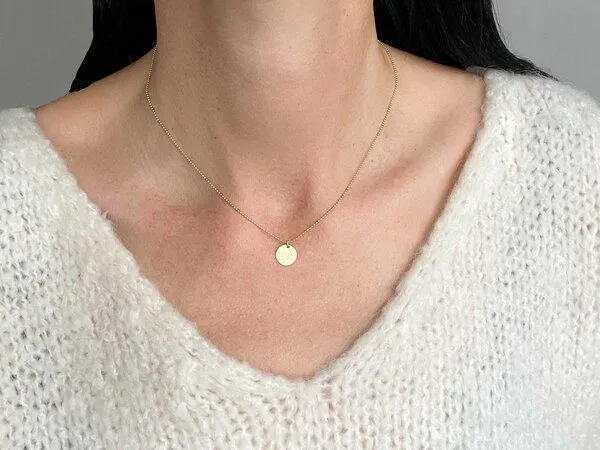 renna deluxe renna deluxe Sternzeichen Kette Gold, Gold, – Produktbild 5 von 8
