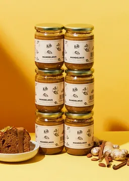 KoRo Mandelmus mit Pumpkin Spice 6 x 500 g – Produktbild 1 von 1