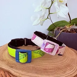 GOOPSI GOOPSI Hunde Halsband Upcycling aus Reissack, Halsband handgefertigt & Fairtrade – Produktbild 1 von 1