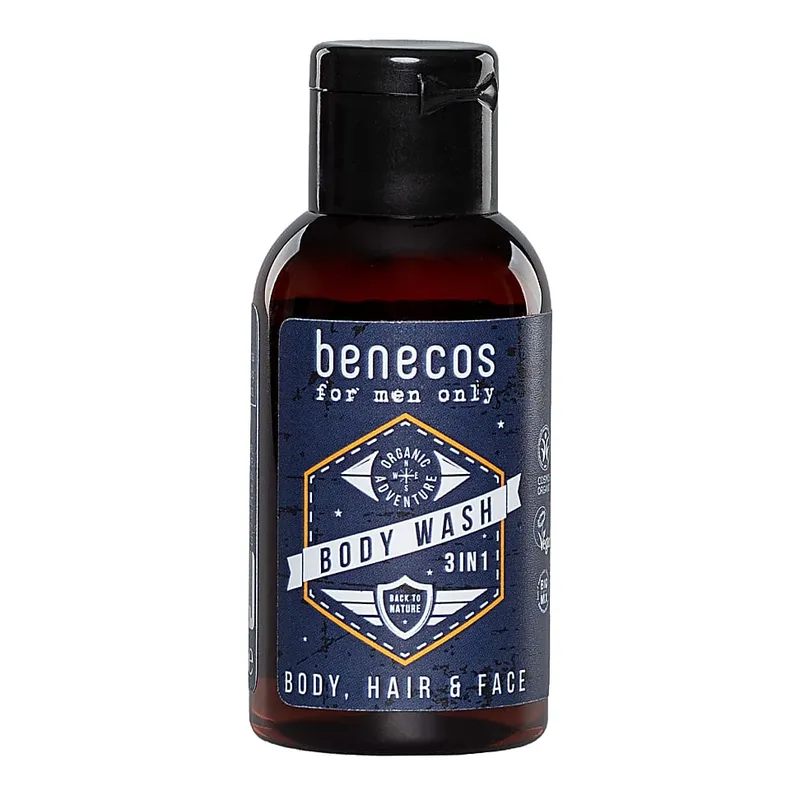 Benecos Benecos For Men Only 3in1 Duschgel Mini – Produktbild 1 von 1