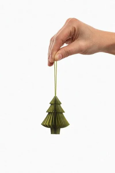 Tranquillo Tranquillo Papieranhänger TREE - klein, Grün, – Produktbild 3 von 3