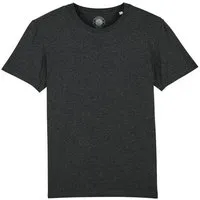 University of Soul University of Soul Unisex T-Shirt aus Bio-Baumwolle "Charlie", Dunkelgrau meliert, – Produktbild 1 von 1