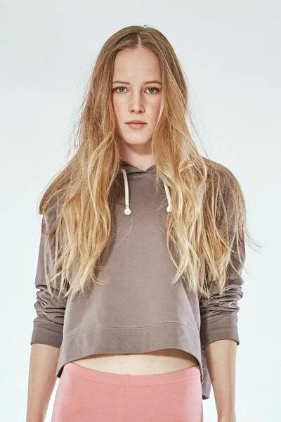 YOIQI YOIQI Hoodie aus biologischer Baumwolle, Taupe(braun-grau), – Produktbild 1 von 4