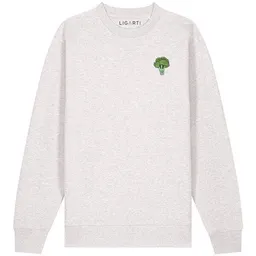 LIGARTI Bestickter Pullover – Brokkoli – LIGARTI Tiermanufaktur – Produktbild 1 von 1