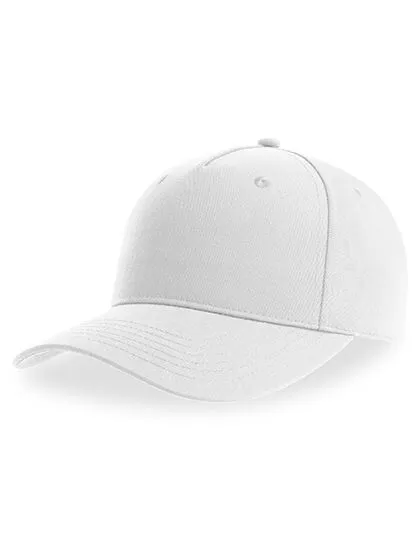 Atlantis Headwear Atlantis Headwear Fiji Cap Strukturierte Baseballkappe verstellbarer Klettverschluss, Weiß, – Produktbild 1 von 2