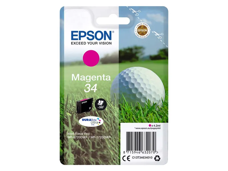 Epson Epson Tintenpatrone T3463/ 34 magenta – Produktbild 2 von 2