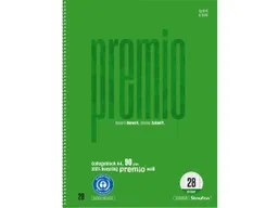 Staufen Staufen "Premio" Collegeblock DIN A4 kariert, 80 Blatt, 90 g/m², Lineatur 28 – Produktbild 1 von 1