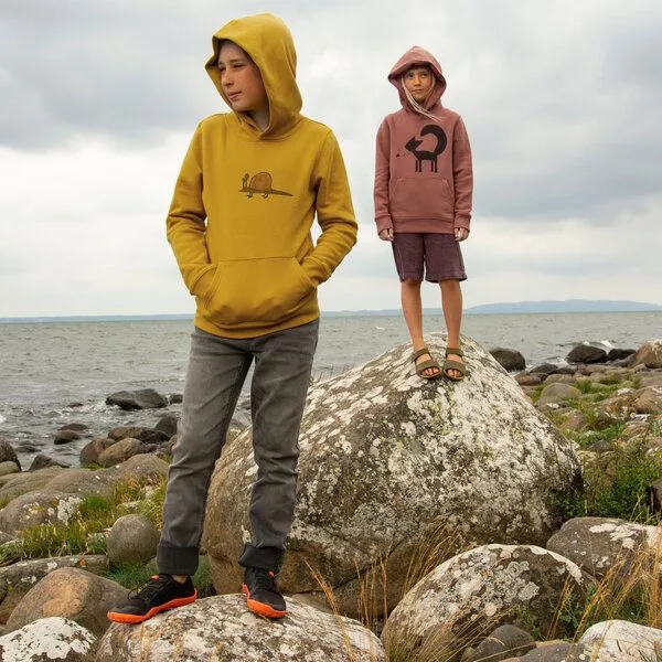 Cmig Cmig Franzi Fuchs Hoodie für Kinder, Heritage brown, – Produktbild 4 von 4