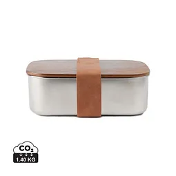 VINGA Ciro Lunchbox aus RCS recyceltem Stahl, silber – Produktbild 1 von 1
