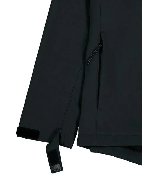 YTWOO YTWOO Damen Eco Softshell Jacke mit Kapuze, Schwarz, – Produktbild 4 von 4