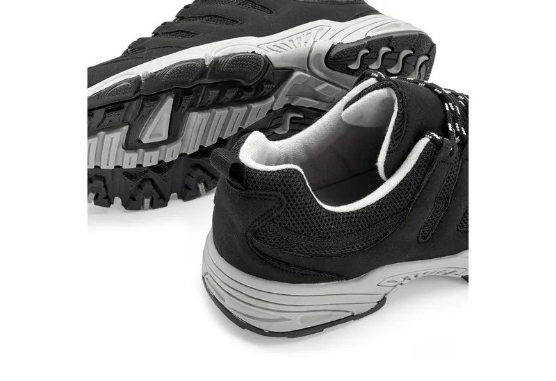AUTHENTIC LE JOGGER AUTHENTIC LE JOGGER Schnürschuh, Freizeitschuh, Schnürhalbschuh, Wanderschuh Sneaker im Outdoor-Trekking-Look mit robuster Sohle VEGAN, Gelb|schwarz, – Produktbild 5 von 5