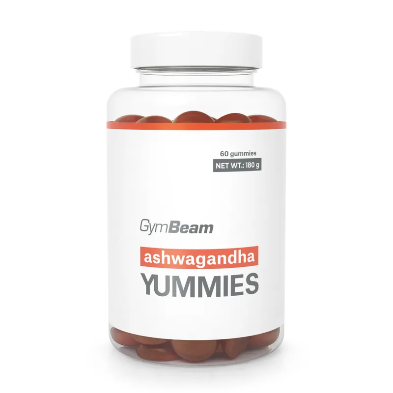 GymBeam GymBeam Ashwagandha Yummies 60 Kapseln – Produktbild 1 von 1