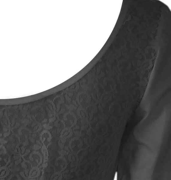 Frija Omina Frija Omina Bio-Kleid Boho Drøm, Schwarz, – Produktbild 3 von 3