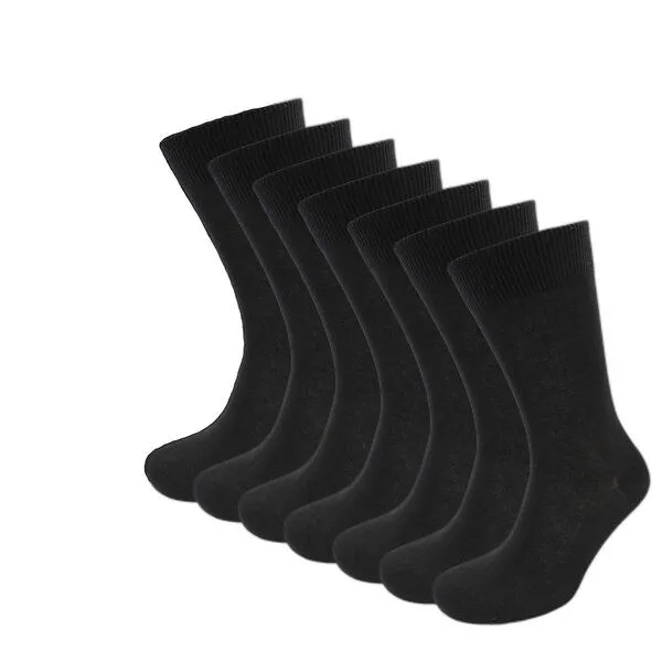 BLS Organic BLS Organic 7er Set 98 % Bio-Baumwolle Socken, Grey, – Produktbild 1 von 2