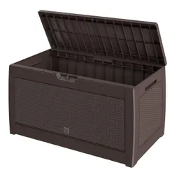 Casaria® Gartenbox Rato 310L Braun Rattan Optik wasserdicht – Produktbild 1 von 1