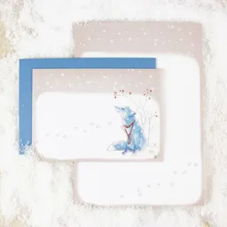 Bow & Hummingbird Bow & Hummingbird Grußkarte Fuchs im Schnee – Produktbild 1 von 1