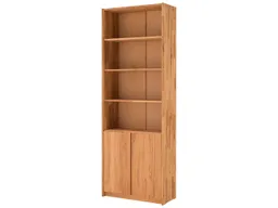 TPT Regalschrank "buxing 3.0." mit 2 kurzen Türen, B 80 x T 36 x H 222 cm, Kernbuche – Produktbild 1 von 1