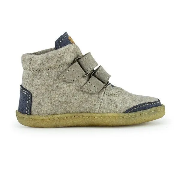 Doghammer Doghammer Lauflernschuh aus Merinowolle - Toddler Terrar Wool High, Blau, – Produktbild 3 von 4