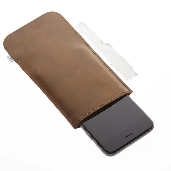 ELEKTROPULLI ELEKTROPULLI Handyhülle für dein iPhone 6-8 ohne Bumper, Braun, – Produktbild 4 von 4