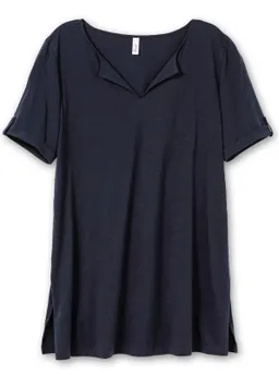 sheego Longshirt nachtblau – Produktbild 1 von 1