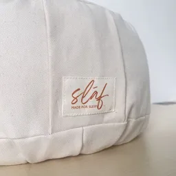 Slāf Slāf Dinkel Meditationskissen rund mit Dinkelspelzen GOTS – Produktbild 1 von 1