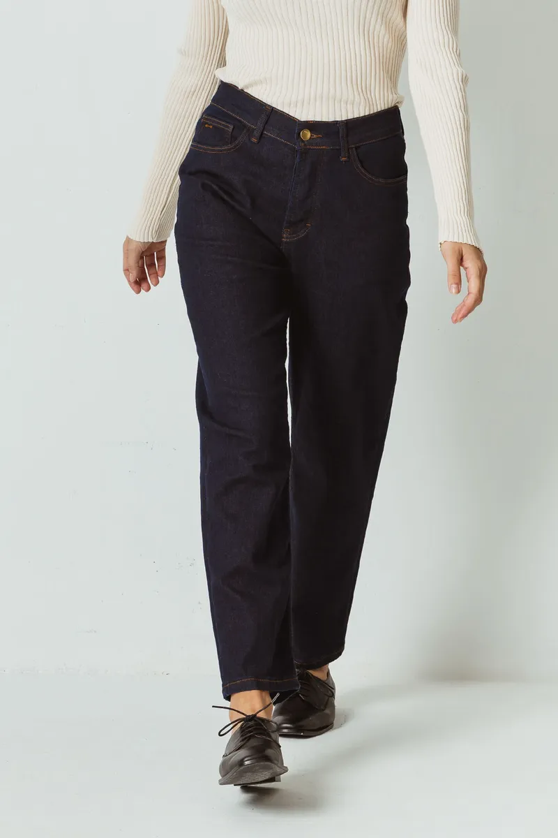 SKFK SKFK Damen vegan Hose Ania Blau, Extra dunkelblau, – Produktbild 2 von 2