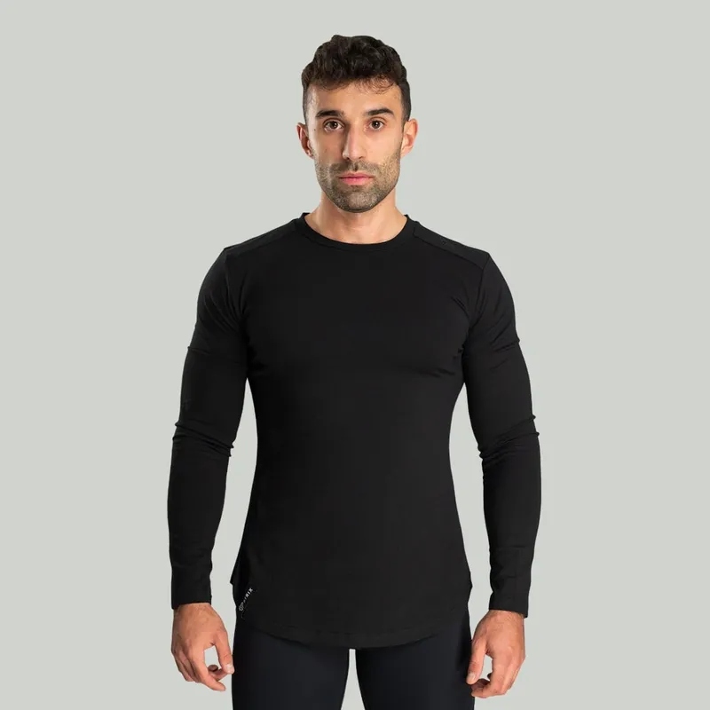 GymBeam OG1 STRIX Nebula Langarmshirt in Black S – Produktbild 1 von 1