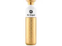 Dopper Dopper Trinkflasche "Solid Steel" 490 ml inkl. 1-farbigem Aufdruck, gold – Produktbild 1 von 1