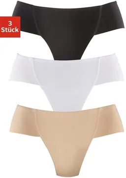 petite fleur by Lascana Formstring beige, schwarz, weiß – Produktbild 1 von 1