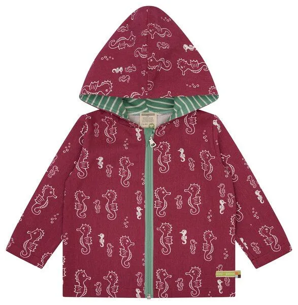 loud + proud loud + proud Babys & Kinder Outdoorjacke, GOTS-zertifiziert, Rouge(rosa), – Produktbild 2 von 4